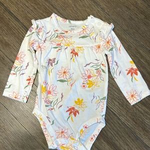 030 Carter’s 12m girls onesie